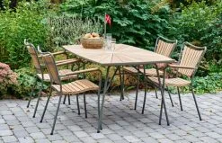 Mandalay Marguerit Havemøbelsæt - 1 Bord Og 4 Stole -Havemøbler Butik 3990 28a54abd 6c61 499d b977 5cb7622f8048