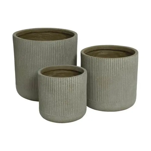 Casa Living Lav Krukkesæt - 3 Dele 3 Casa Living Lav Krukkesæt - 3 Dele