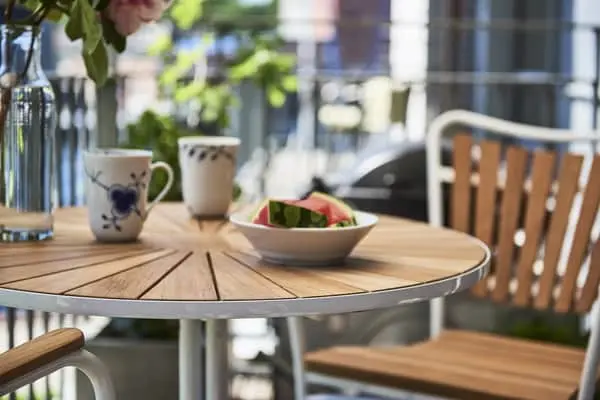 Mandalay Marguerit Cafésæt - 1 Bord Og 2 Stole 4 Mandalay Marguerit Cafésæt - 1 Bord Og 2 Stole - Billede 2