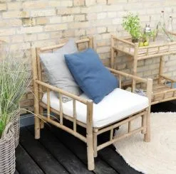 Casa Living Bambus Lænestol M. Hynde -Havemøbler Butik 3990 57f7f85b c4d4 463f 82fc 31fbb9727fe2