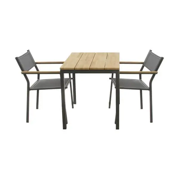 Mandalay Toscana Elba Cafésæt - 1 Bord Og 2 Stole 3 Mandalay Toscana Elba Cafésæt - 1 Bord Og 2 Stole