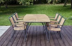 Mandalay Marguerit Havemøbelsæt - 1 Bord Og 6 Stole -Havemøbler Butik 3990 9d284bb2 2e48 42fa 9b65 44460bb55dfe