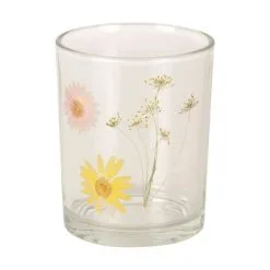 Casa Living Hurricane Lysestage M. ægte Blomst