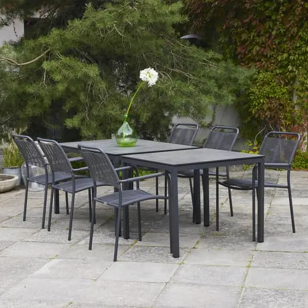 Mandalay Elba Verona Havemøbelsæt - 1 Bord Og 4 Stole 4 Mandalay Elba Verona Havemøbelsæt - 1 Bord Og 4 Stole - Billede 2